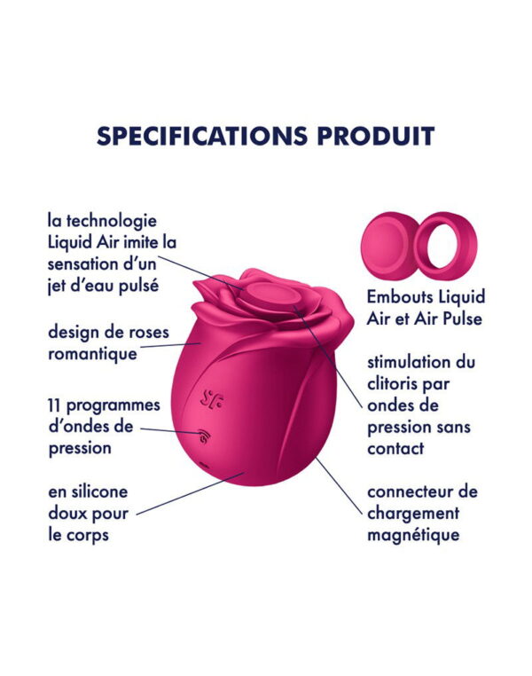 Satisfyer - Air Pulse Pro 2 Modern Blossom Red - Image 7