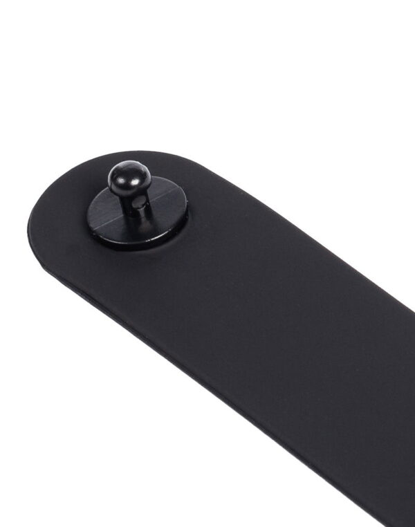 Rimba - Collar with Inscription Fuck Toy - Black & White - Image 6