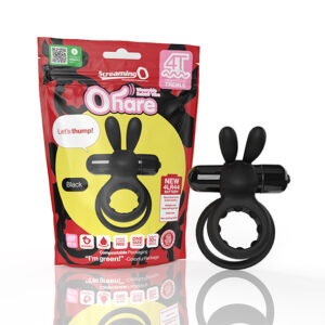 The Screaming O - 4T Ohare Vibrating Cockring Black