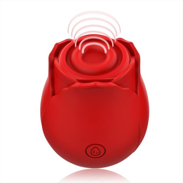 Mia - Two Heads Clitoral Stimulating Vibrator Red - Image 2