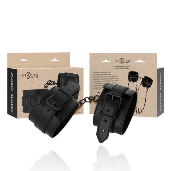 Intense - Fetish Vegan Leather Ankle Cuffs