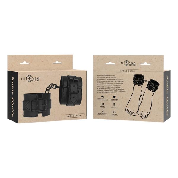 Intense - Fetish Vegan Leather Ankle Cuffs - Image 6