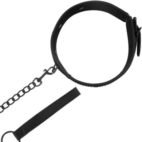Intense – Fetish Vegan Leather Collar - Image 4