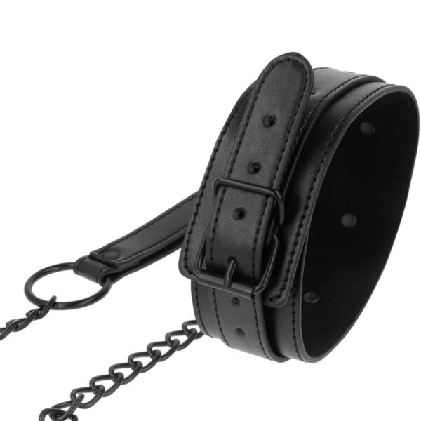 Intense – Fetish Vegan Leather Collar - Image 2