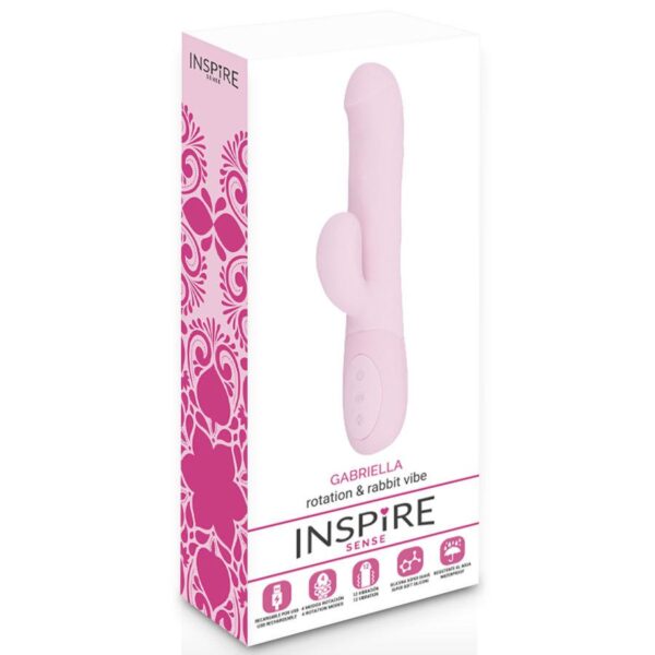 Inspire - Gabriella Pink Rabbit Vibrator - Image 3