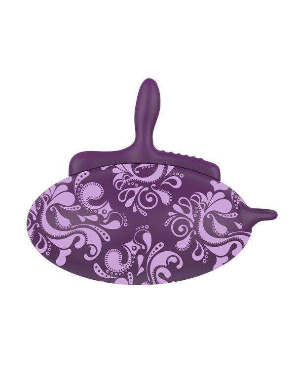 Bouncy Bliss - Classic Sit-On Vibrator Purple - Image 3