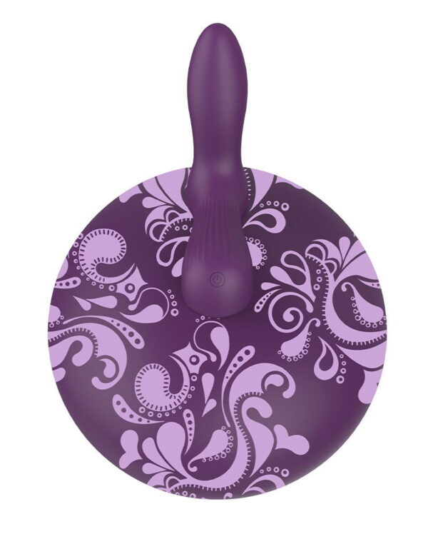 Bouncy Bliss - Classic Sit-On Vibrator Purple - Image 5