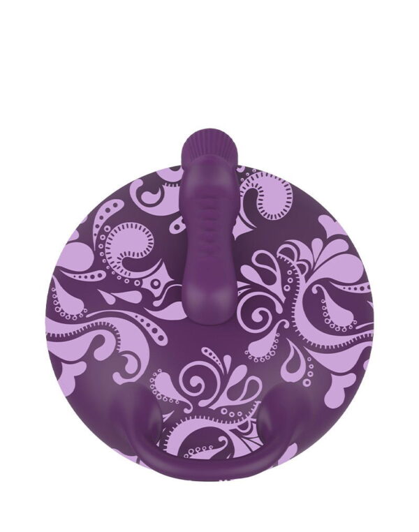 Bouncy Bliss - Flow Sit-On Vibrator Purple - Image 3