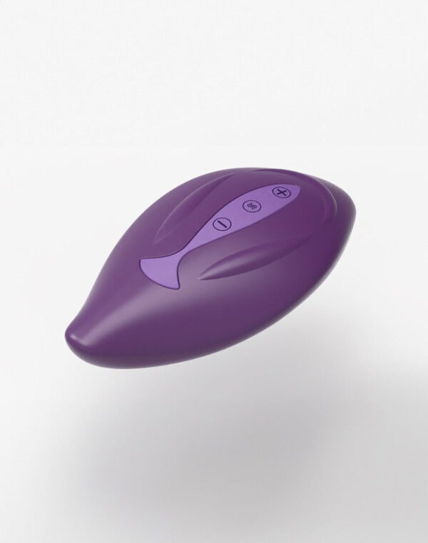 Bouncy Bliss - Flow Sit-On Vibrator Purple - Image 7
