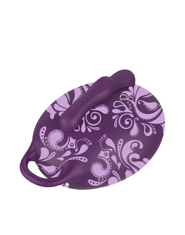 Bouncy Bliss - Flow Sit-On Vibrator Purple