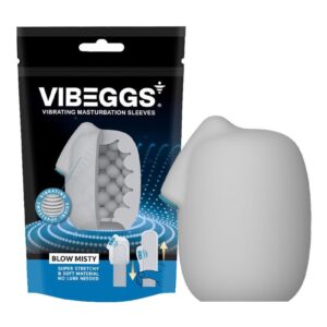 Vibeggs - Blow Misty Vibrating Masturbation Sleeve White