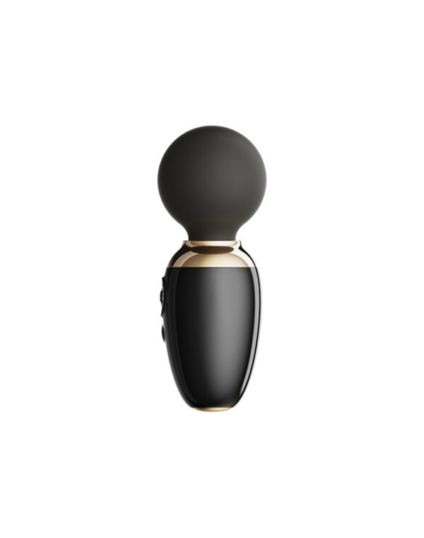 ZALO - Ava Heating Mini Wand Vibrator With App Control Black - Image 5