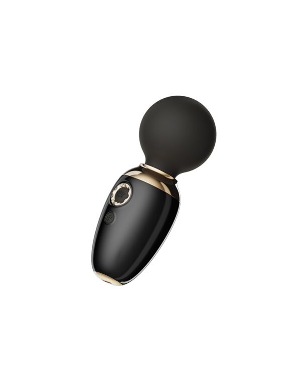 ZALO - Ava Heating Mini Wand Vibrator With App Control Black - Image 6