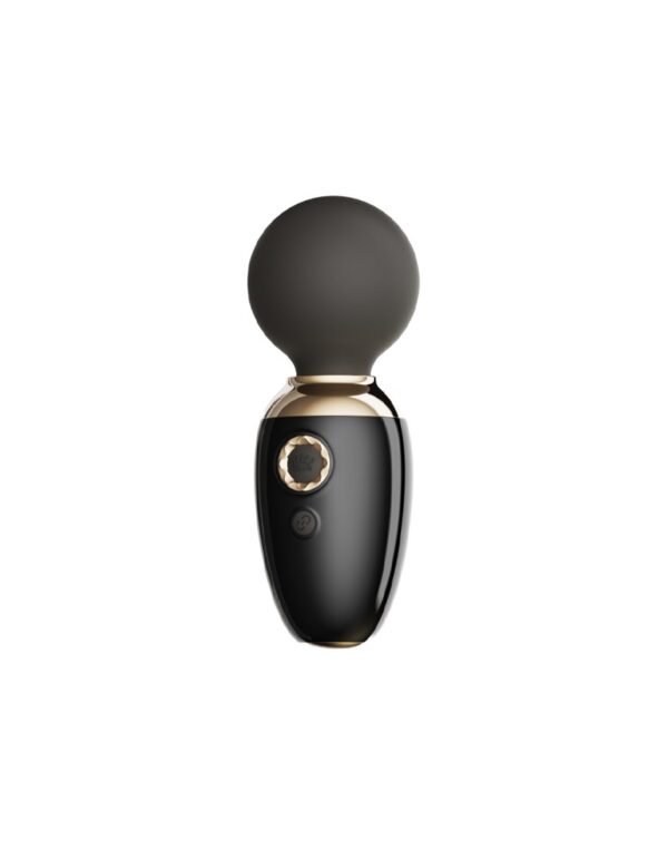 ZALO - Ava Heating Mini Wand Vibrator With App Control Black - Image 8
