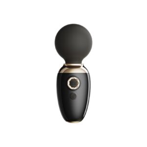 ZALO - Ava Heating Mini Wand Vibrator With App Control Black