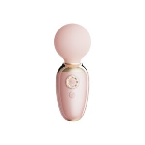 ZALO - Ava Heating Mini Wand Vibrator With App Control Pink