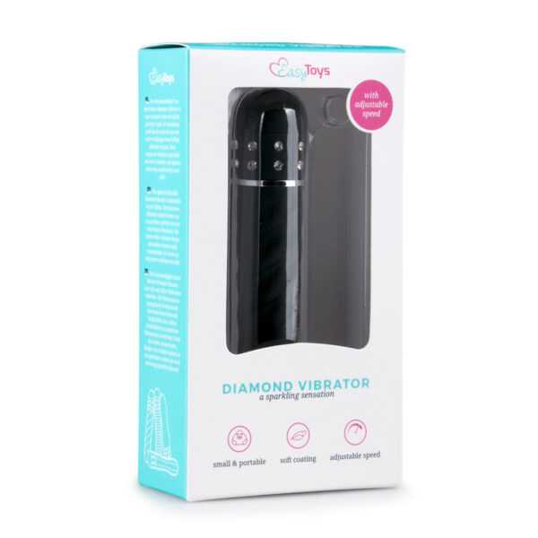 EasyToys Vibe Collection – Mini Vibrator Twisted Black - Image 5