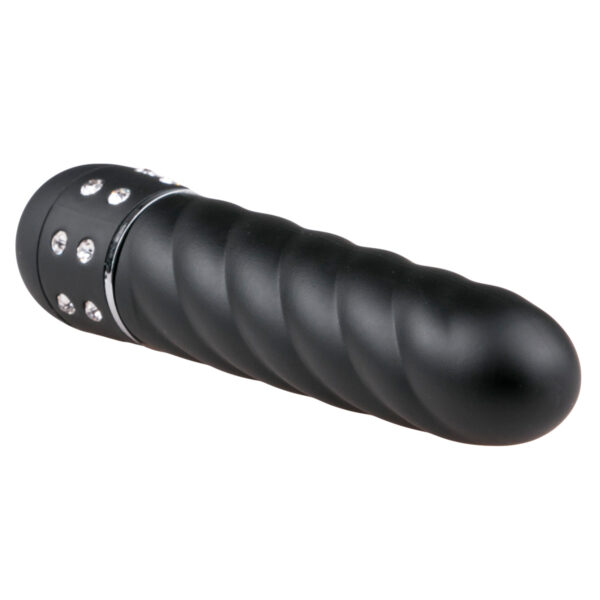 EasyToys Vibe Collection – Mini Vibrator Twisted Black - Image 2