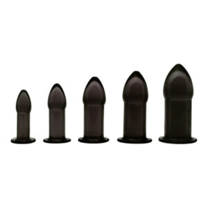 XR-Brands - 5 Piece Anal Trainer Set Black