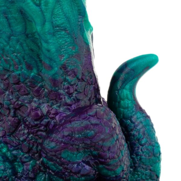Mythical Mates - Dragonfly 8.9 Inch Dildo Purple & Green - Image 9