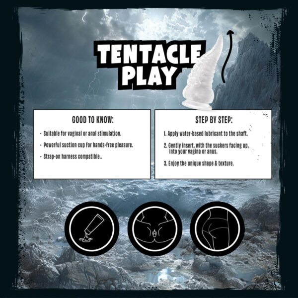 Mythical Mates - Tentacle Play Jelly 8.7 Inch Dildo - Image 11