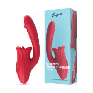 Teazers - Dildo with Clitoris Stimulator