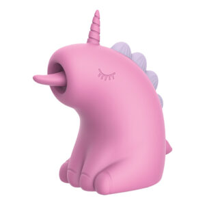 Engily Ross - Cupcake Unicorn Massager with Licking Tongue Pink