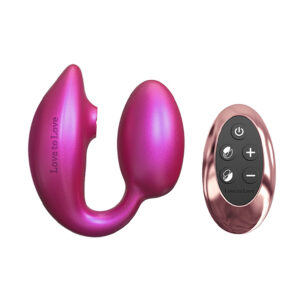 Love to Love - Wonderlover Remote Clitoral Vibrator Pink
