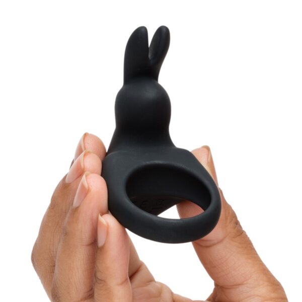 Happy Rabbit - Rechargeable Cock Ring Black - Image 5