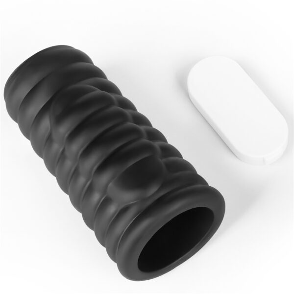 Lovetoy - Wave Knights Vibrating Cock Ring Black - Image 5