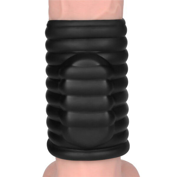 Lovetoy - Wave Knights Vibrating Cock Ring Black - Image 10