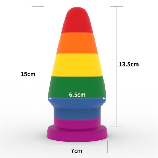 Lovetoy - Prider 6 Inch Anal Butt Plug - Image 2