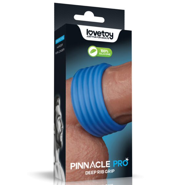 Lovetoy - Pinnacle Pro Deep Rib Grip Cock Ring - Image 10
