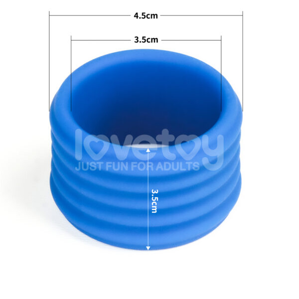 Lovetoy - Pinnacle Pro Deep Rib Grip Cock Ring - Image 6