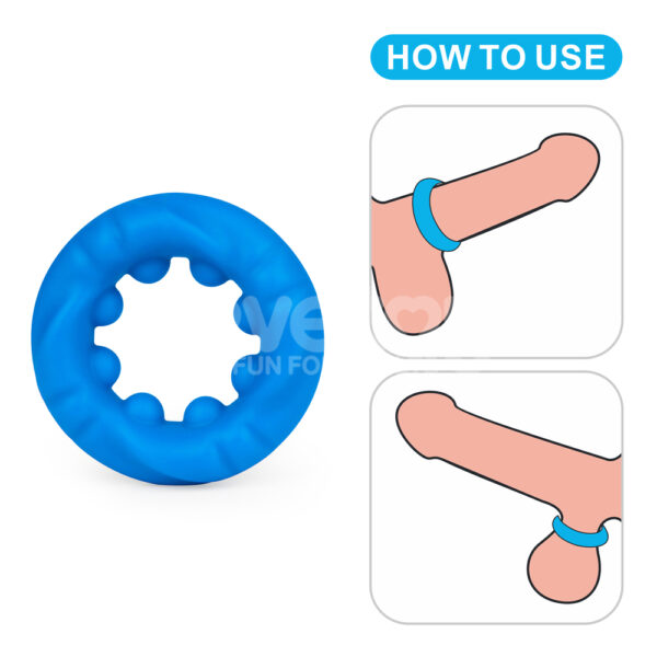 Lovetoy - Pinnacle Pro Ridge Bump Stretcher Cock Ring - Image 8