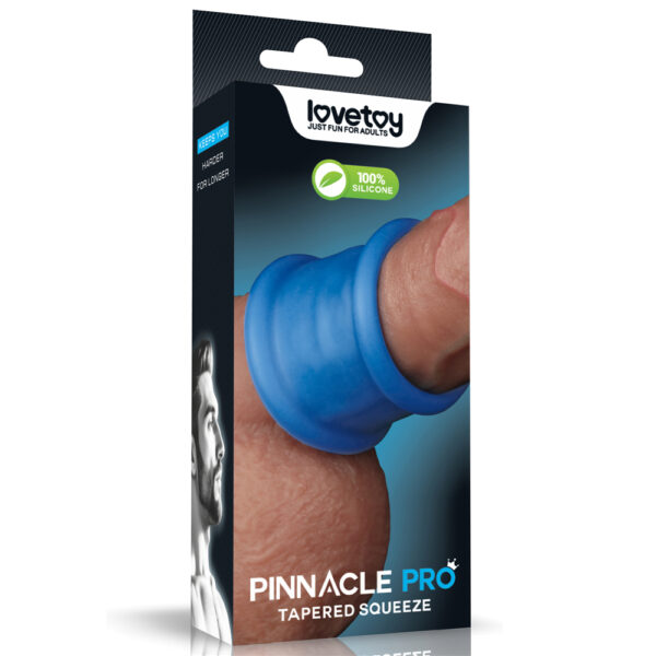 Lovetoy - Pinnacle Pro Tapered Squeeze Stretcher Cock Ring - Image 12