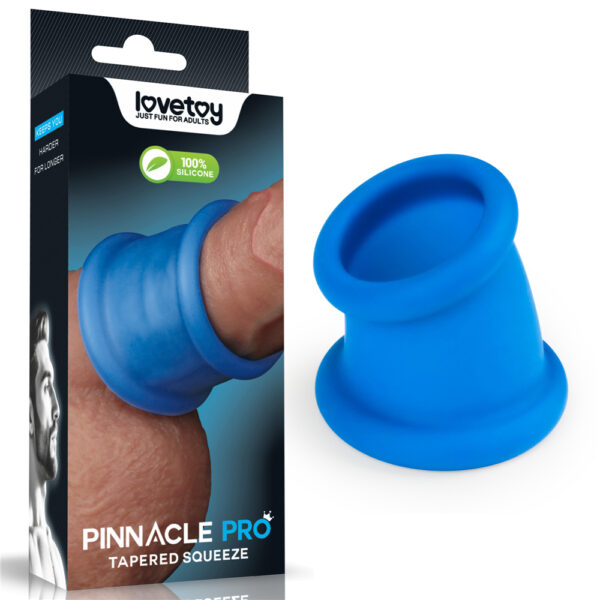 Lovetoy - Pinnacle Pro Tapered Squeeze Stretcher Cock Ring