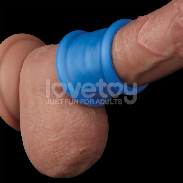 Lovetoy - Pinnacle Pro Tapered Squeeze Stretcher Cock Ring - Image 11