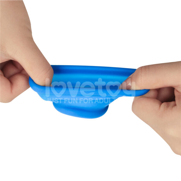 Lovetoy - Pinnacle Pro Tapered Squeeze Stretcher Cock Ring - Image 6