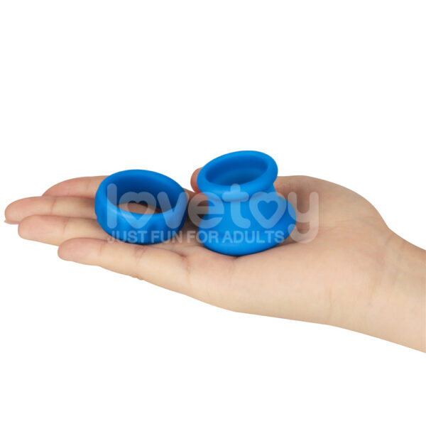 Lovetoy - Pinnacle Pro Twin Flex Ball Stretcher Cock Ring - Image 10