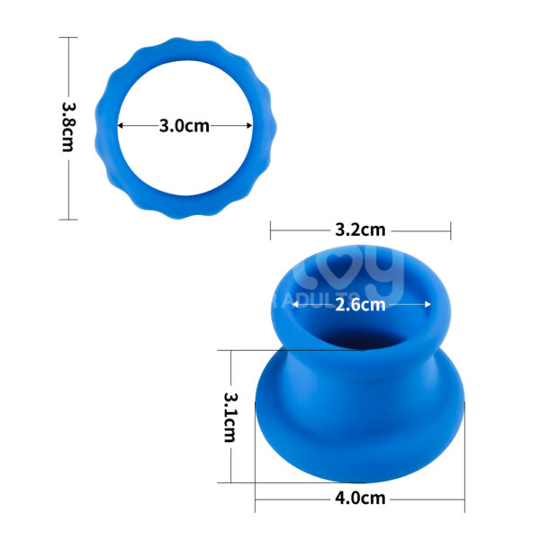Lovetoy - Pinnacle Pro Twin Flex Ball Stretcher Cock Ring - Image 5