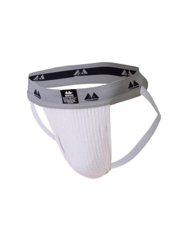 MM - Elastic Low-Rise Jock White Large - Image 6