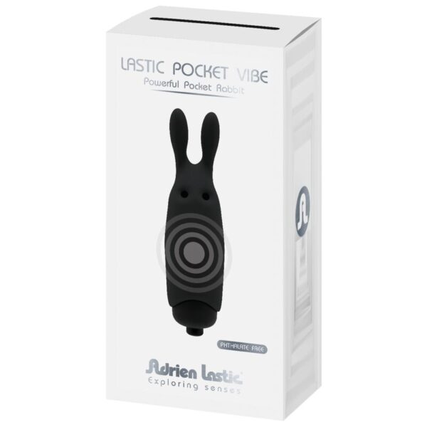 Adrien Lastic - Pocket Rabbit Vibrator Black - Image 5