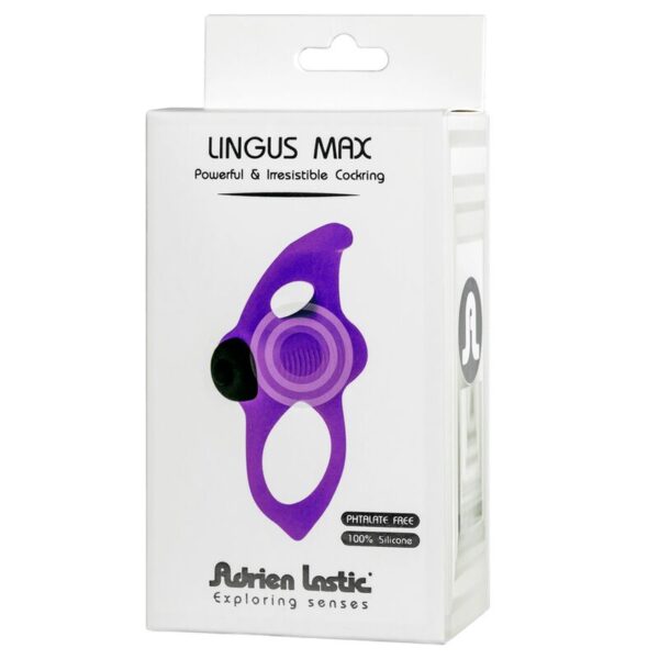 Adrien Lastic - Lingus Max Vibrating Cock Ring Violet - Image 4