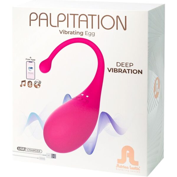 Adrien Lastic - Palpitation Remote App Vibrating Egg Pink - Image 8