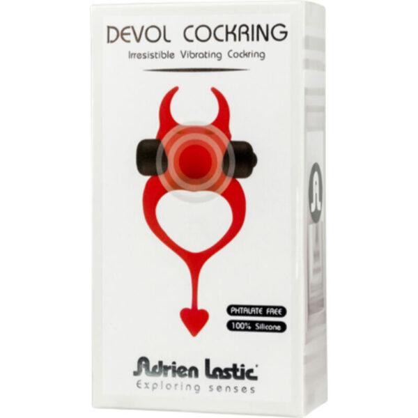 Adrien Lastic - Devol Vibrating Cock Ring Red - Image 4