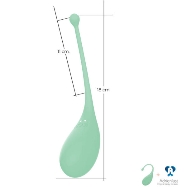 Adrien Lastic - Palpitation Remote App Vibrating Egg Green - Image 3