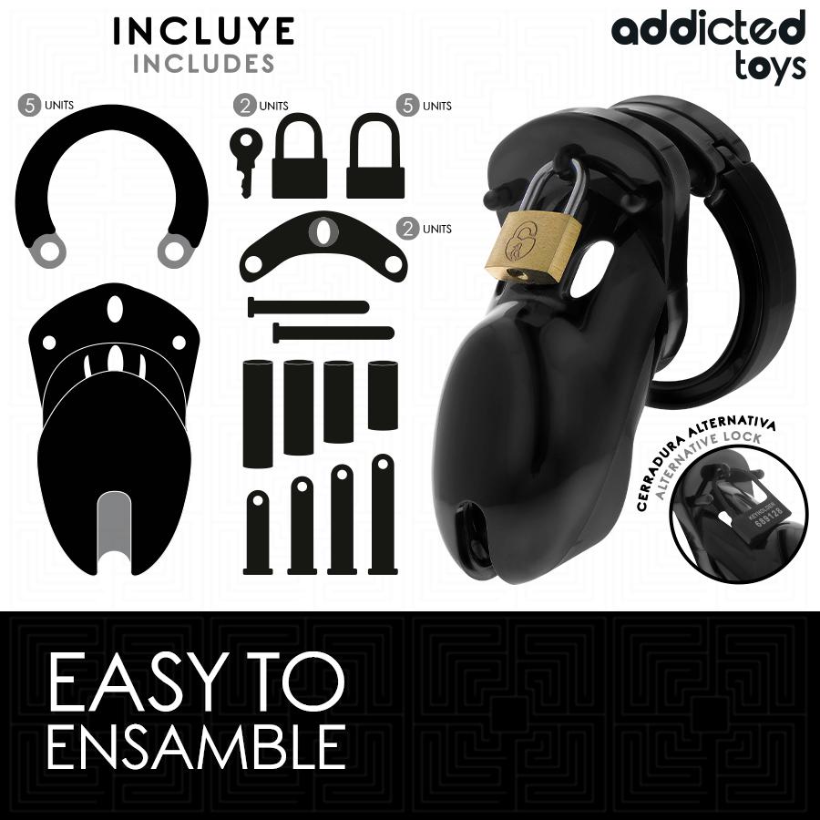 Addicted Toys - Forbidden Vault Penis Cage 10 CM - Image 4