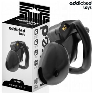 Addicted Toys - Midnight Cell Penis Cage S 4.8 CM