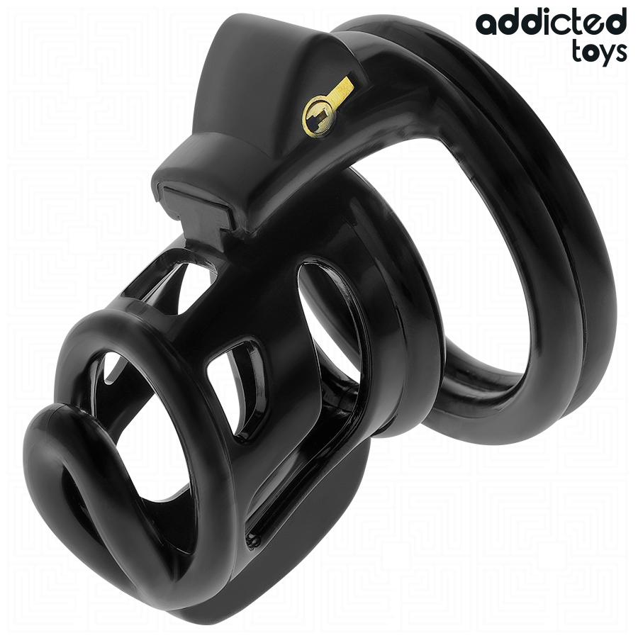 Addicted Toys - Gilded Silicone Penis Cage 8.5 CM - Image 2